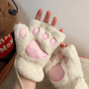 Cica kesztyű - Cuki Cosplay kiegészítő